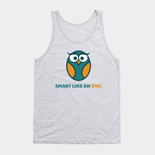 Smart like an owl Tank Top